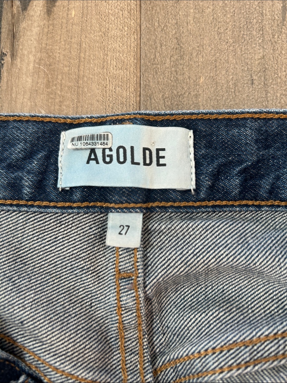 AGOLDE Dame Wide leg Jeans - Picture 3 of 3